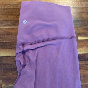 Purple Lululemon Align Leggings